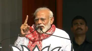 Prime Minister Modi targets rivals in Assam and Bhagalpur, says Oppn scared of chowkidar people trust