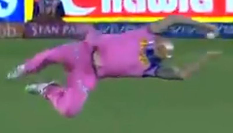 Watch Ben Stokes took a stunner against CSK