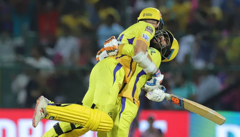 IPL 12 Santner Smashes Last Ball Six as CSK Beat RR in a Thriller