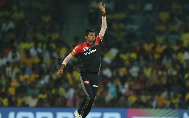 Navdeep Saini joins Indian Team as Net Bowler