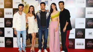 Student Of The Year 2 Tiger Shroff , Tara Sutaria, Ananya Panday at trailer launch