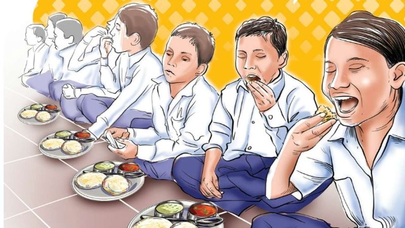 Lizard Found in Mid Day Meal Students Fall ill