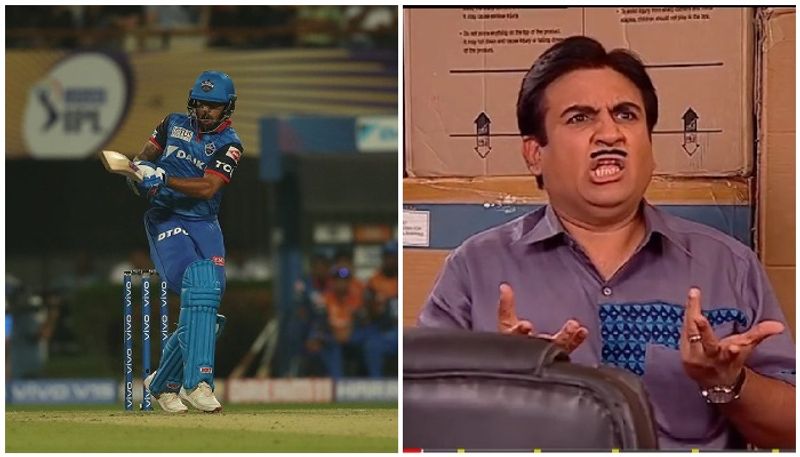 Dhawans Reaction After Ingram Denies Him Maiden IPL Ton Trolls