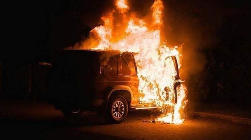 What to do if  your vehicle catches fire