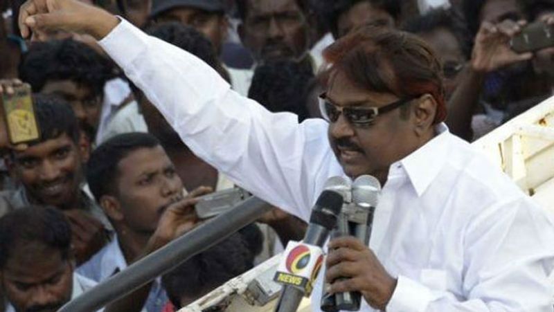 VIjayakanth start his political campaign from chennai