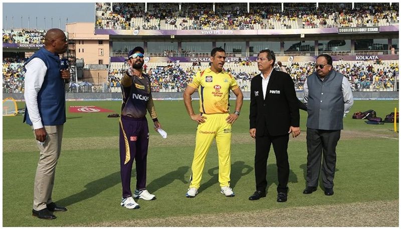 IPL 2019 Chennai won the toss and opt to bowl vs KKR