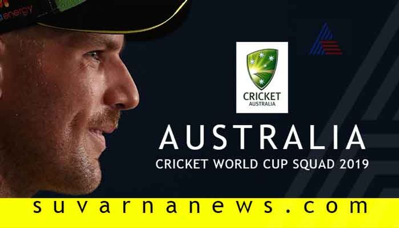 Cricket Australia names its squad for the Cricket World Cup