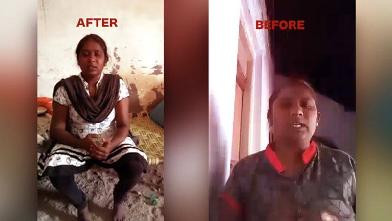 The next video of the girl who kicks in the threat of DMK.. Which is the real threat..? Video