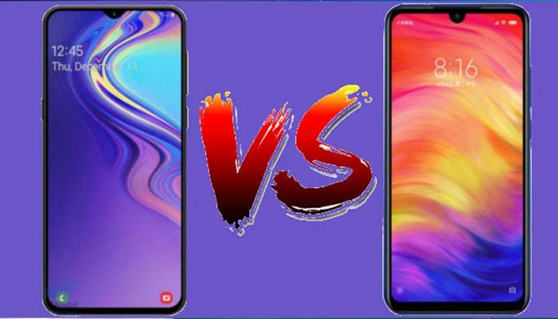 Compare Samsung Galaxy A20 vs Xiaomi Redmi Note 7