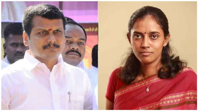 Senthil Balaji along with Jyothimani atrocity