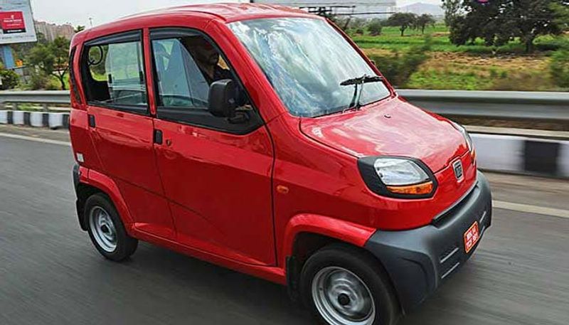 Bajaj Qute Quadricycle car launched in maharastra