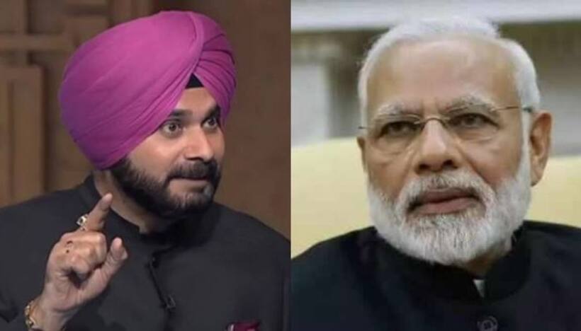 सिद्धू फिर घिरे विवाद में, पीएम मोदी को  लेकर दिया मणिशंकर अय्यर जैसा बयान