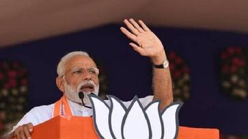 PM Modi in Karnataka Congress wants to install majboor prime minister