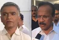 Sadananda Gowda Krishna Byre Gowda speak about targeted IT raids