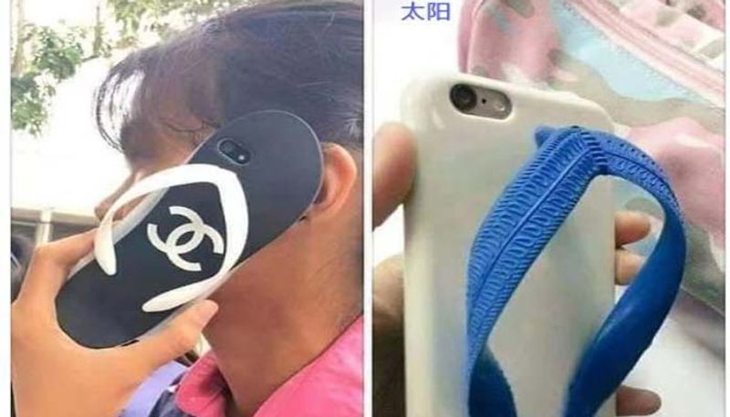 Slipper phone cover Photo Shared by Anand Mahindra Goes Viral on   Social Media