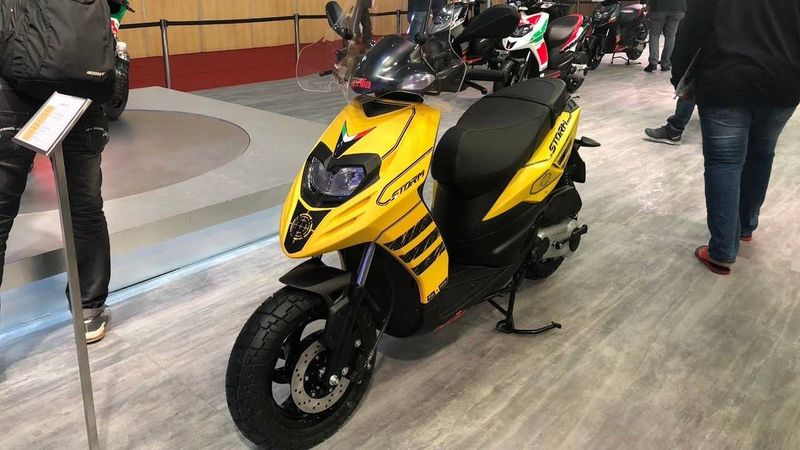 Aprilia Storm 125 cc automatic scooter launched in India