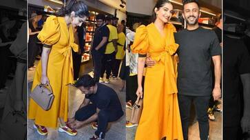 Anand Ahuja went down on his knees, Internet declares Sonam Kapoor pregnant