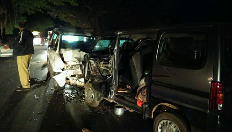 Three people Killed in the Accident Between tavera and car at Chikmagalur