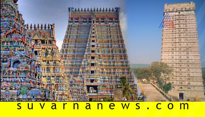 Why temples are situated on hills