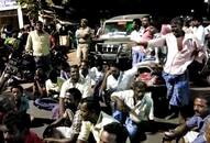 Workers killed in Tiruvannamalai crane accident, victim's families protest keeping bodies on road