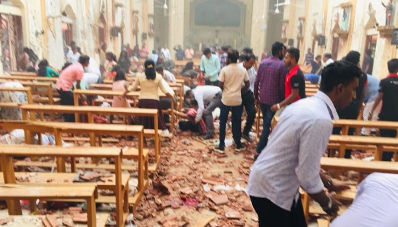 An explosion hits church in Sri Lanka s a capital on Easter Sunday