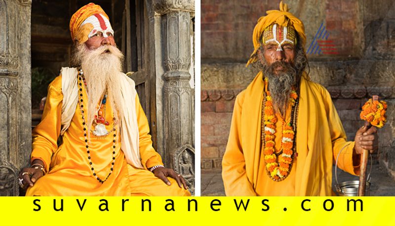 Why do Indian saints wear saffron colour cloths