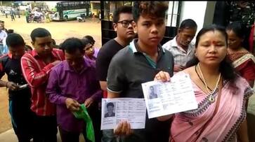 Elections 2019 Huge enthusiasm among voters as polling for 3rd phase begins in Assam Tripura