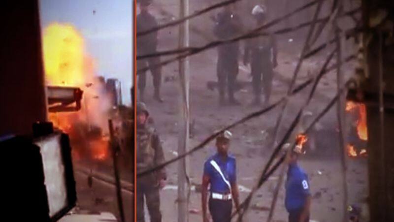 Sri Lanka Bomb Blast Video..