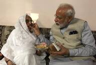 My mother takes nothing but gives sawa rupaye every time I meet her PM Modi