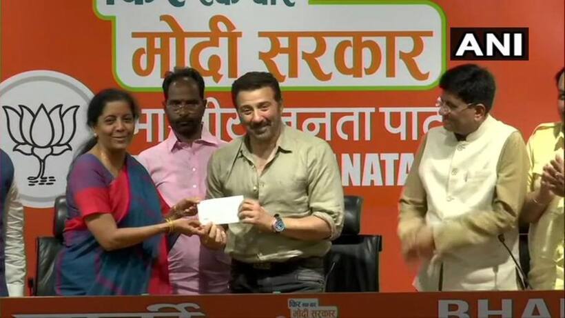 भाजपा में शामिल सनी देओल, बोले ‘मोदीजी के साथ जुड़ना चाहता हूं’