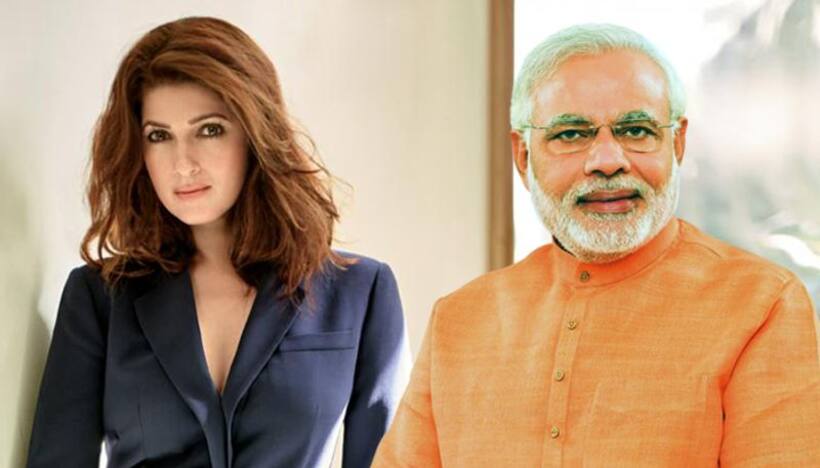 पीएम मोदी ने अक्षय की पत्नी ट्विंकल पर किया तंज, मिला तुरंत जवाब