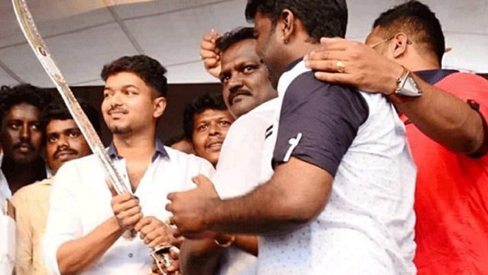 Actor vijay TVK party thoothukudi district secretary billa jagan sacks from party smp