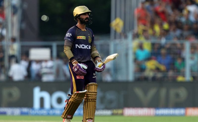 Dinesh Karthik hits highest score for KKR in 11 years