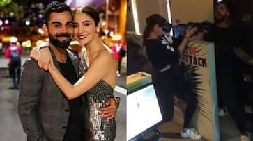 virat kohli and anushka sharma bangalore mall video viral