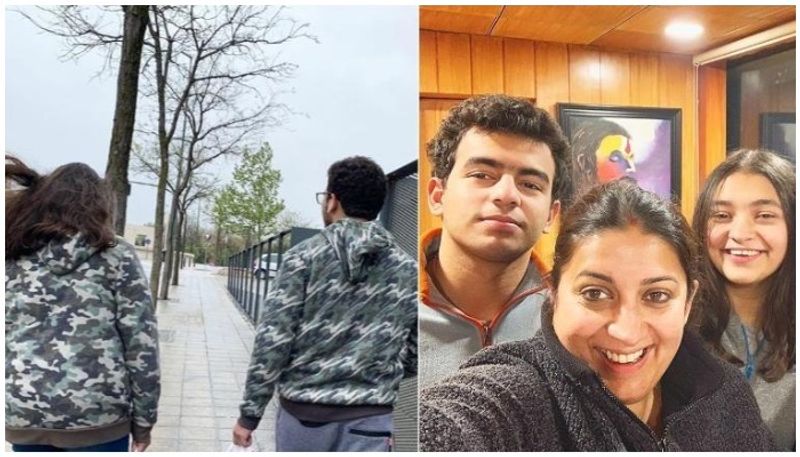 Smriti Irani shared a heartwarming post of her children on her official Instagram