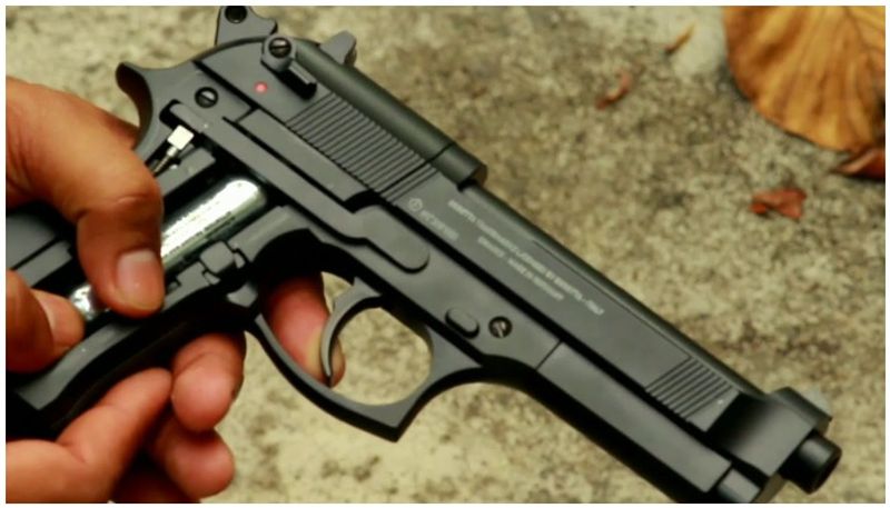 Hubli police register case on father son for opening fire in a party mnj