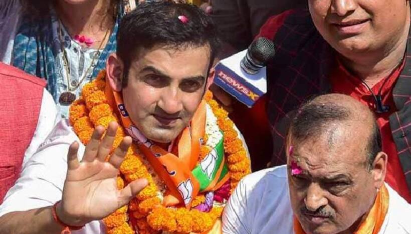 गौतम गंभीर पर दूसरी FIR, बिना इजाजत किया रैली और रोड शो