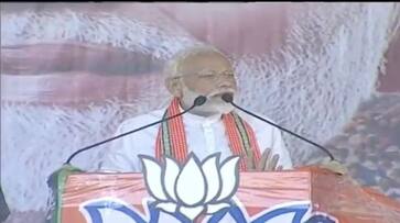 Modi says Trinamool leaders will dump their party, lampoons 'mahamilavat' opposition