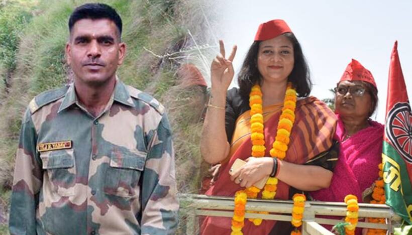 वाराणसी में पीएम मोदी के खिलाफ जुलूस लेकर नामांकन करने पहुंची शालिनी  यादव, सपा ने तेज बहादुर को भरवा दिया पर्चा