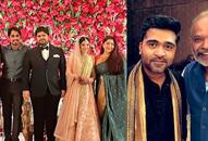 Suriya to Latha Rajinikanth: Celebs attend Simbu's brother Kuralarasan's wedding reception [Photos]