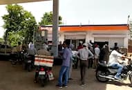 Congress workers was trying to rob petrol pump