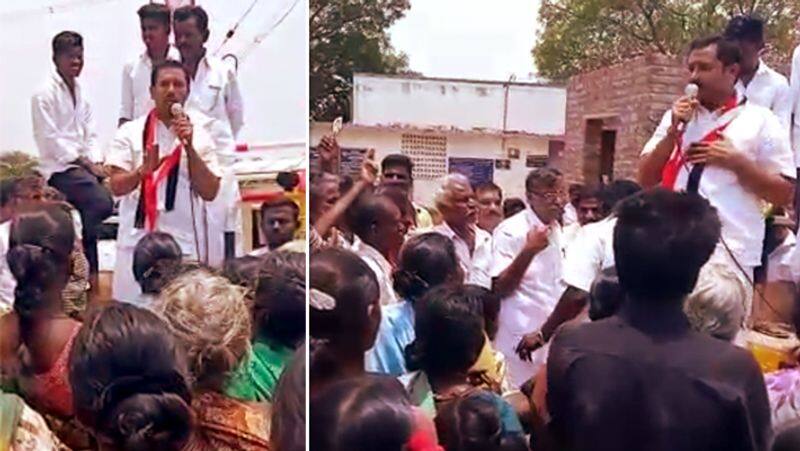 Admk Candiate Senthilnathan Campaign Speech Video