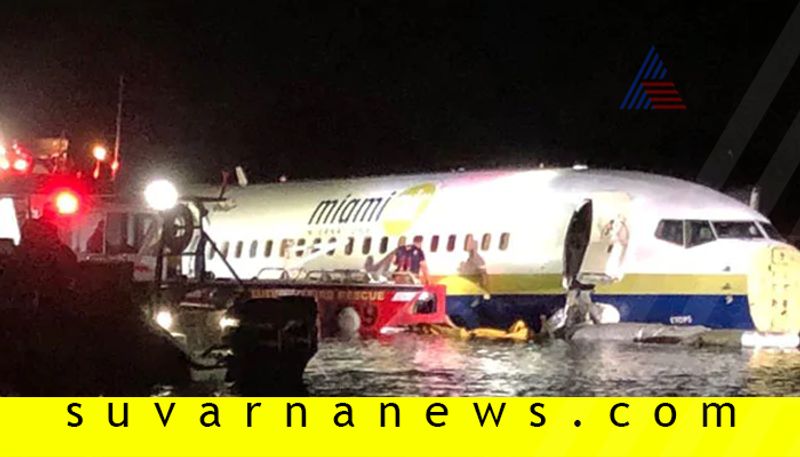 Boeing 737 goes into Florida river with 136 on board no fatalities