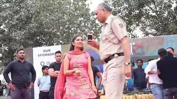 police intervene in sapna choudhary show video goes viral