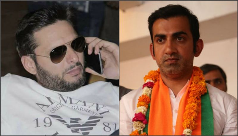 Gautam Gambhir slams Shahid Afridi for his kashmir tweet after article 370 scrap