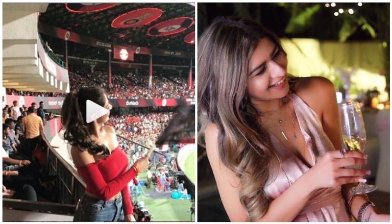 IPL 2019 mystery girl cheers for Virat Kohli and RCB