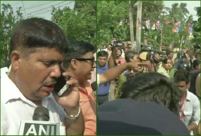 टीएमसी कार्यकर्ताओं ने बैरकपुर में बीजेपी प्रत्याशी पर हमला कर किया घायल, टीएमसी और बीजेपी कार्यकर्ता आपस में भिड़े