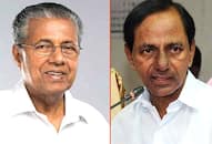 KCR meet Pinarayi Vijayan May 6 BJP calls it dubious
