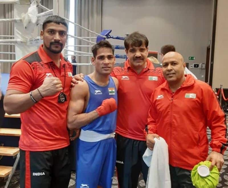 Solanki Kaushik bag boxing gold in Poland