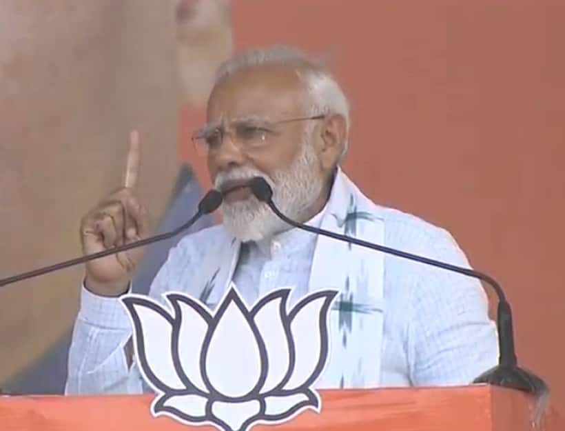पीएम मोदी की कांग्रेस को चुनौती, 'चलो दिल्ली, पंजाब और एमपी में राजीव गांधी पर ही चुनाव लड़ लें'